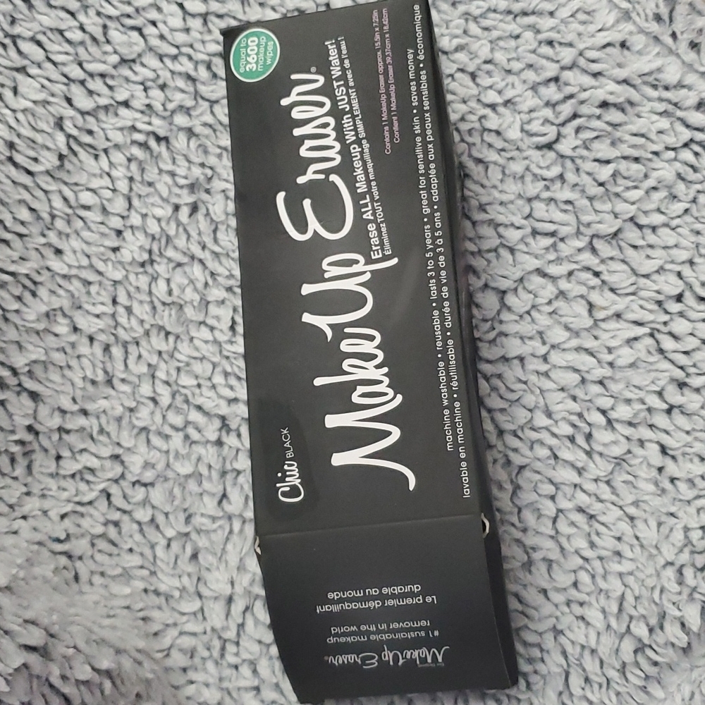 Make up eraser black